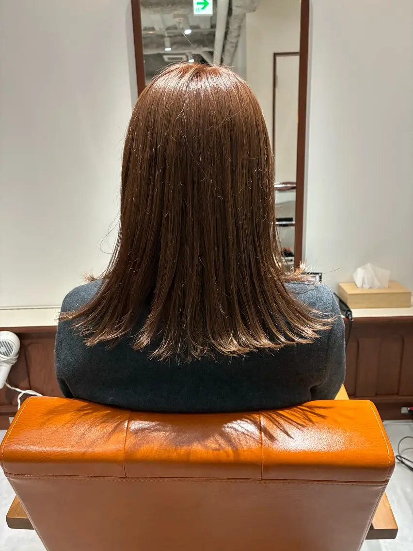 ミディアム カラー ヘアアレンジ 💟Opus/ Mizuki🐕💟のヘアスタイル