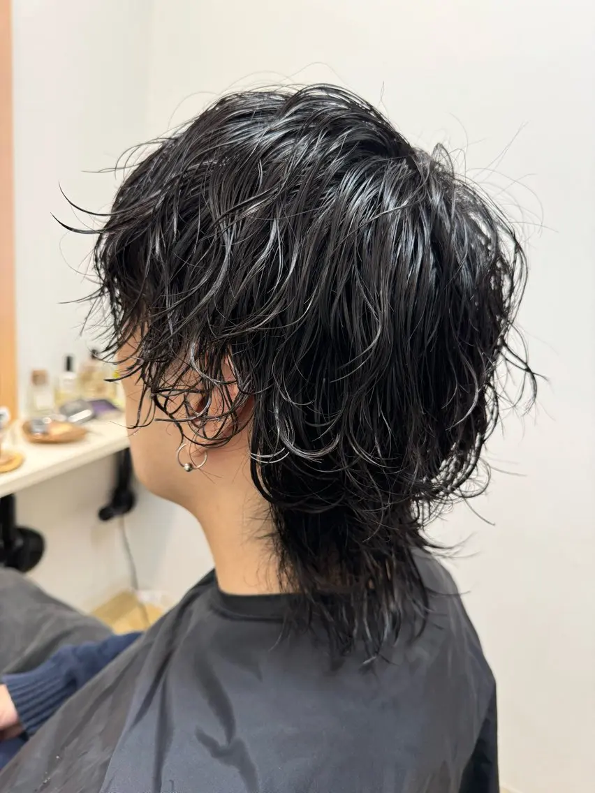 メンズ トリートメント 大阪 美容師 林のヘアスタイル