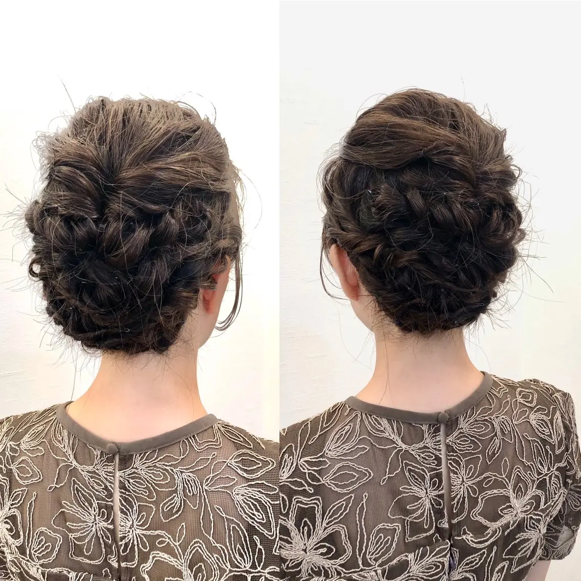 ヘアアレンジ ツノガイ エリのヘアスタイル