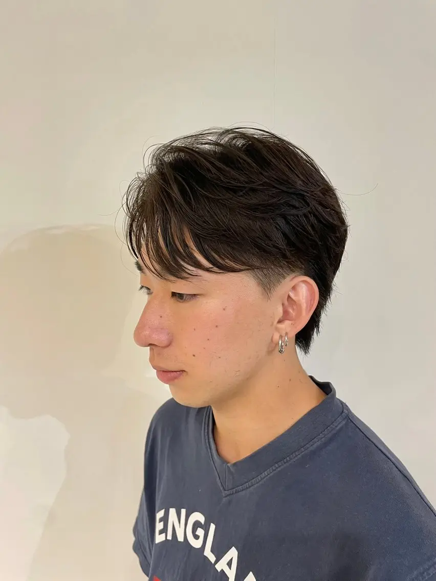メンズ 三田 真穂のヘアスタイル