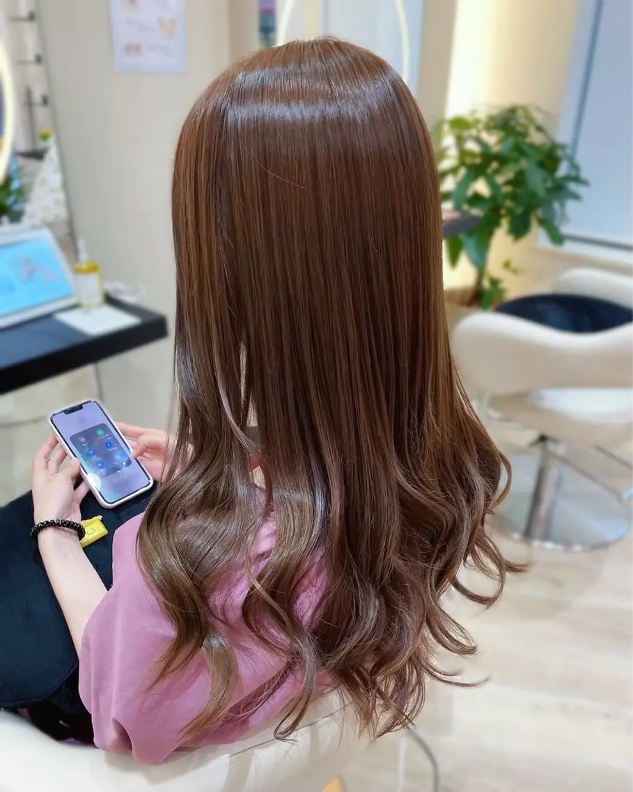 カラー 🎀💕暖色/ツヤ髪 🌸Konoeのヘアスタイル