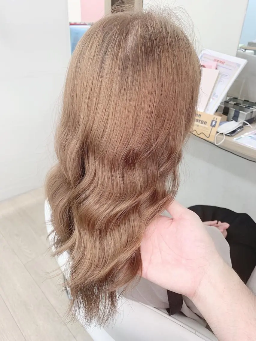 人気No1❤高発色韓国カラー+話題の水トリートメント🌈の写真