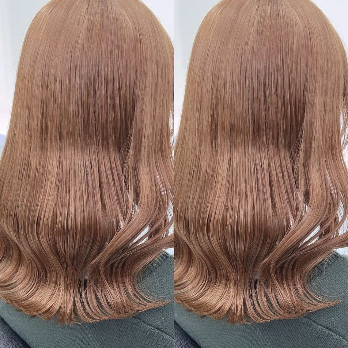 セミロング ヘアカラー 🇰🇷韓国ヘア特化 ヒロキ🇰🇷のヘアスタイル