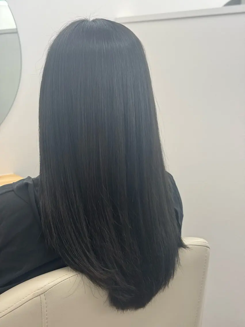 セミロング ヘアカラー 松本 桜のヘアスタイル