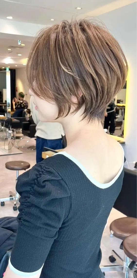 ショート カラー カット ヘアカラー トリートメント 【6月限定価格】 ショート特化/荒砂のヘアスタイル