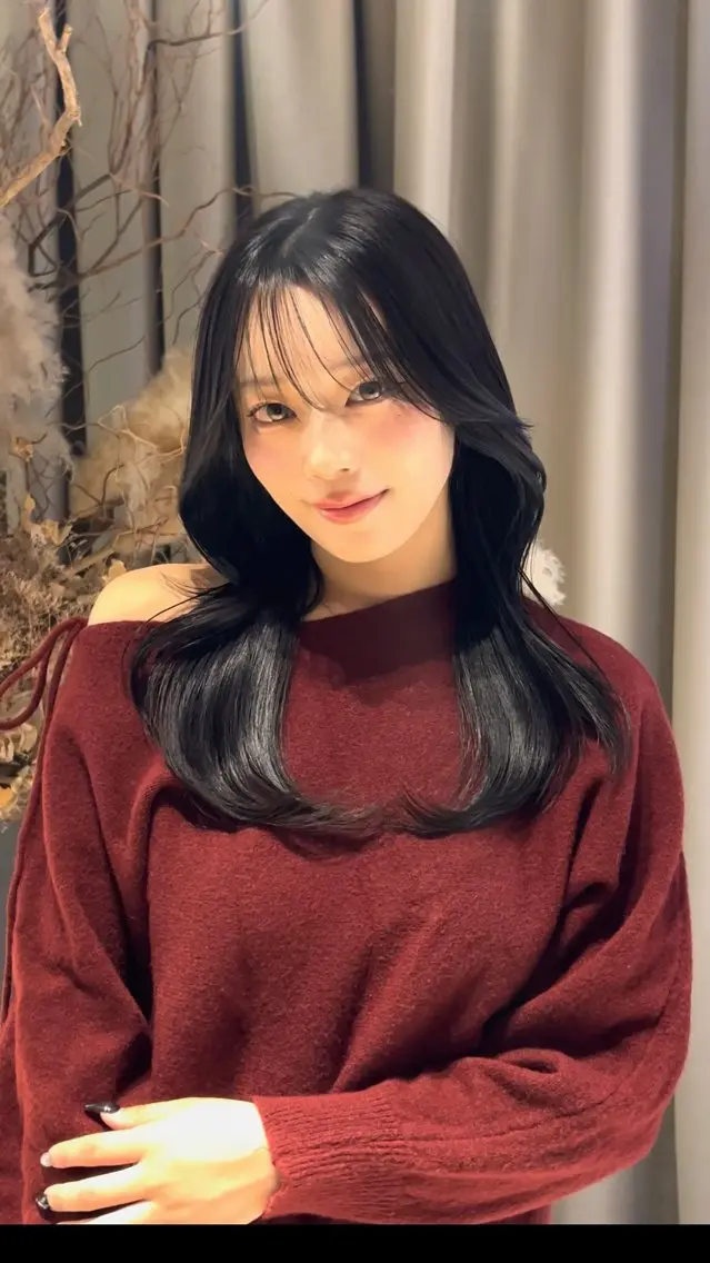 ロング 長谷川 将斗のヘアスタイル