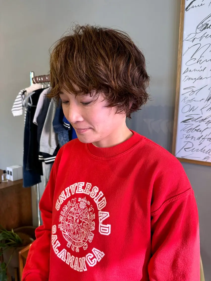 ショート パーマ ショートヘア muku / TAKUMIのヘアスタイル