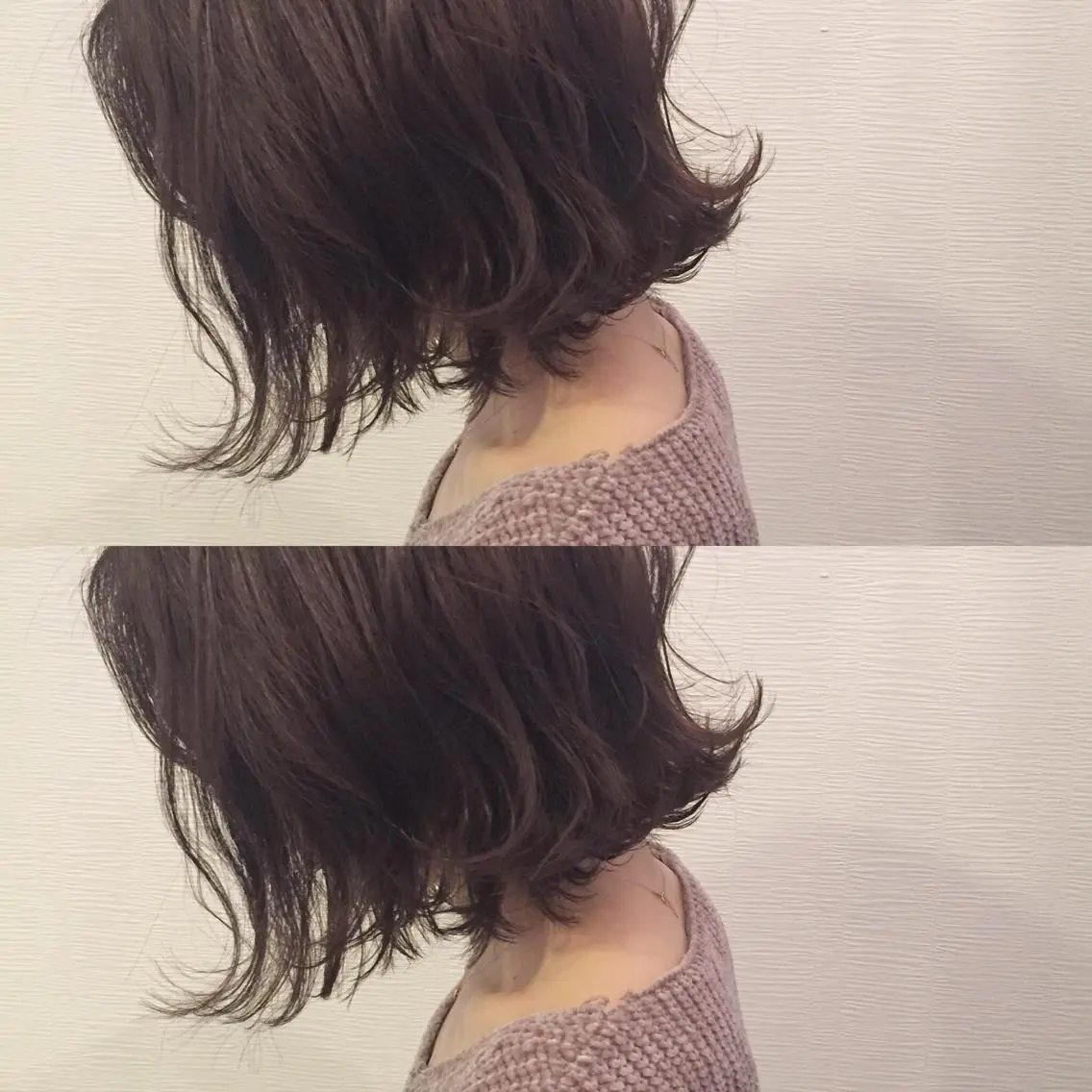 ミディアム カラー ブリーチ グレージュ ブリーチなしカラー オリーブグレージュ オリーブグレー カット ヘアカラー トリートメント 池田 真由美のヘアスタイル