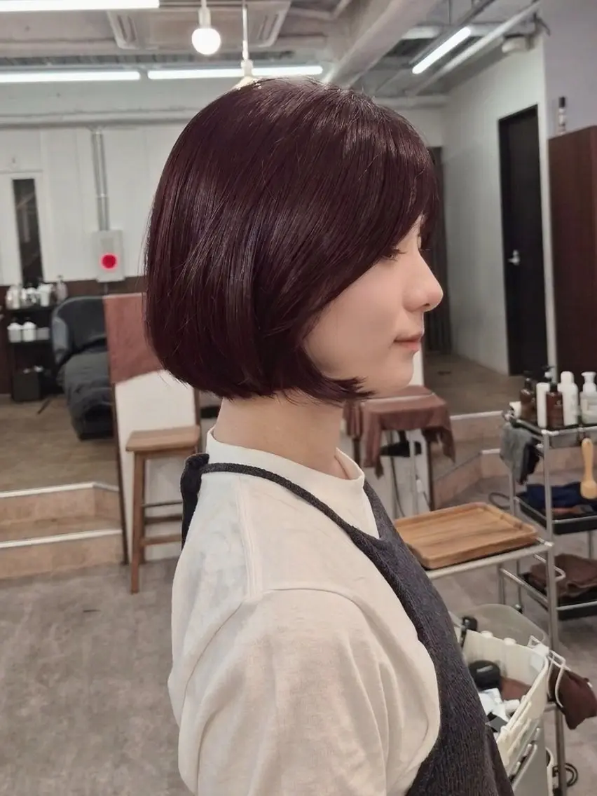 ショート 井上 日菜子のヘアスタイル