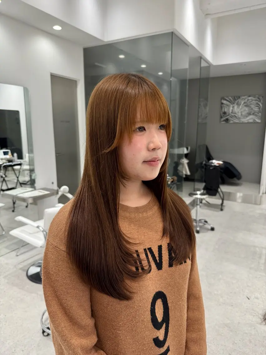 ロング レイヤーカット カット Lyuck ⋆✦ HIROMIのヘアスタイル