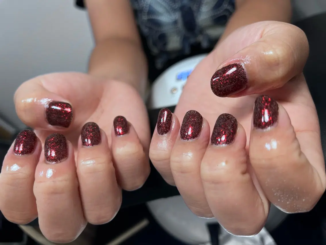 ネイル ワンカラーネイル HaneLab ꕤ︎︎·͜·のネイルデザイン