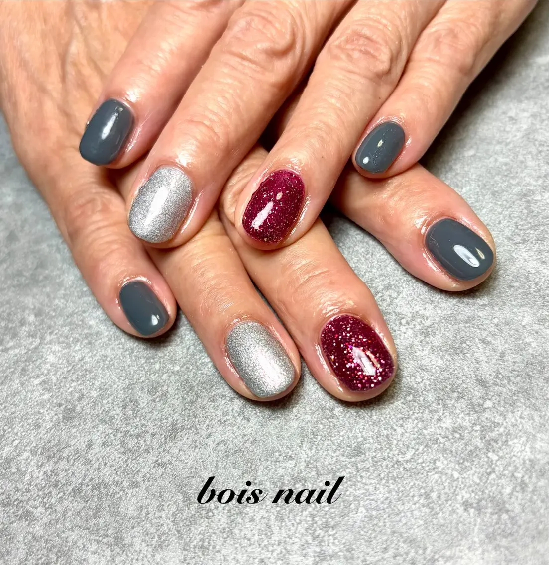 ネイル ハンドネイル bois nail ボワネイル北巽のネイルデザイン