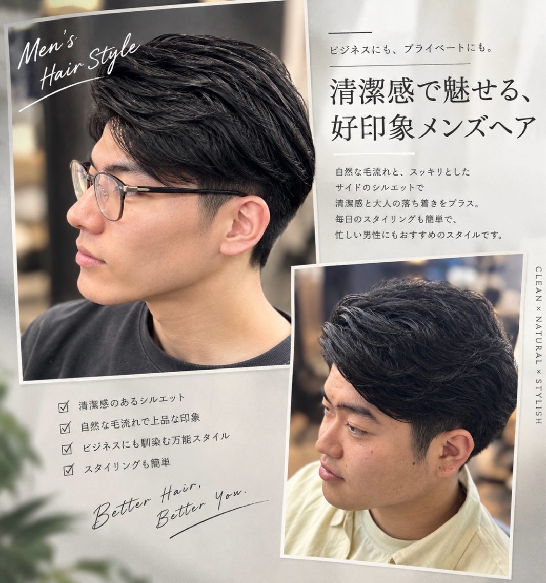 ショート メンズ カット 💈智仁💈 再現性自信あり💪のヘアスタイル