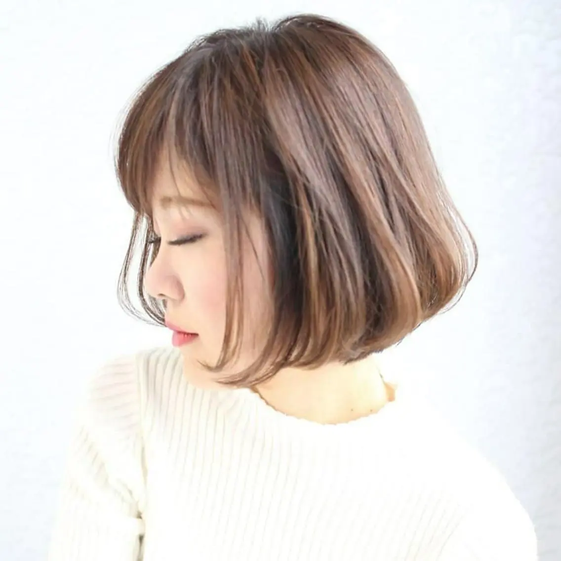 ミディアム ボブ ショート＆ボブ ヒロシのヘアスタイル