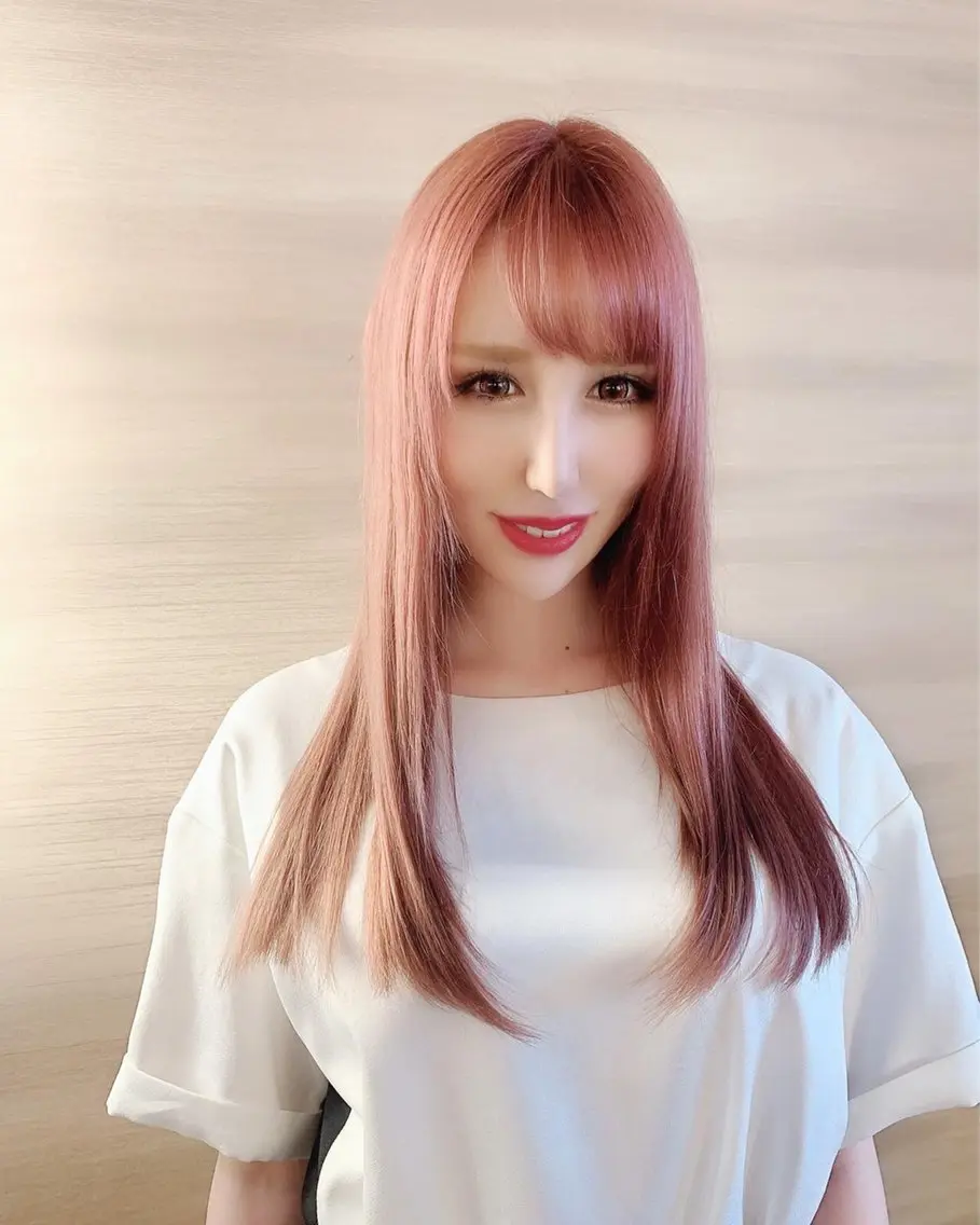 セミロング カラー ヘアアレンジ 縮毛矯正 トリートメント 髪質改善/縮毛矯正 RYOのヘアスタイル
