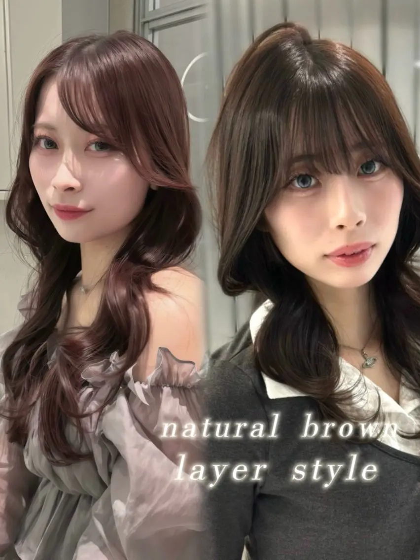 《✨人気No.2✨》カット+透明感カラー+トリートメント¥9500の写真