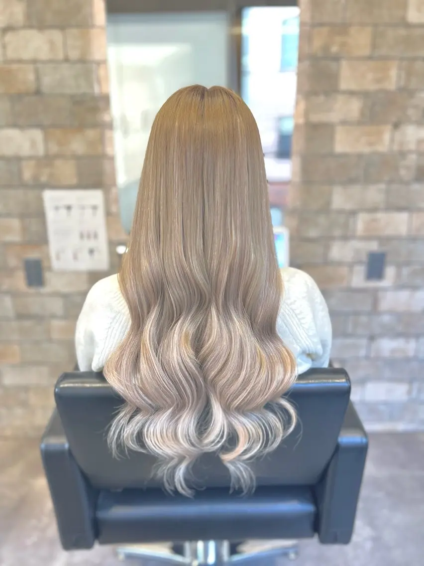 カラー 🫧カラー&エクステ 専門🤍松下🫧のヘアスタイル