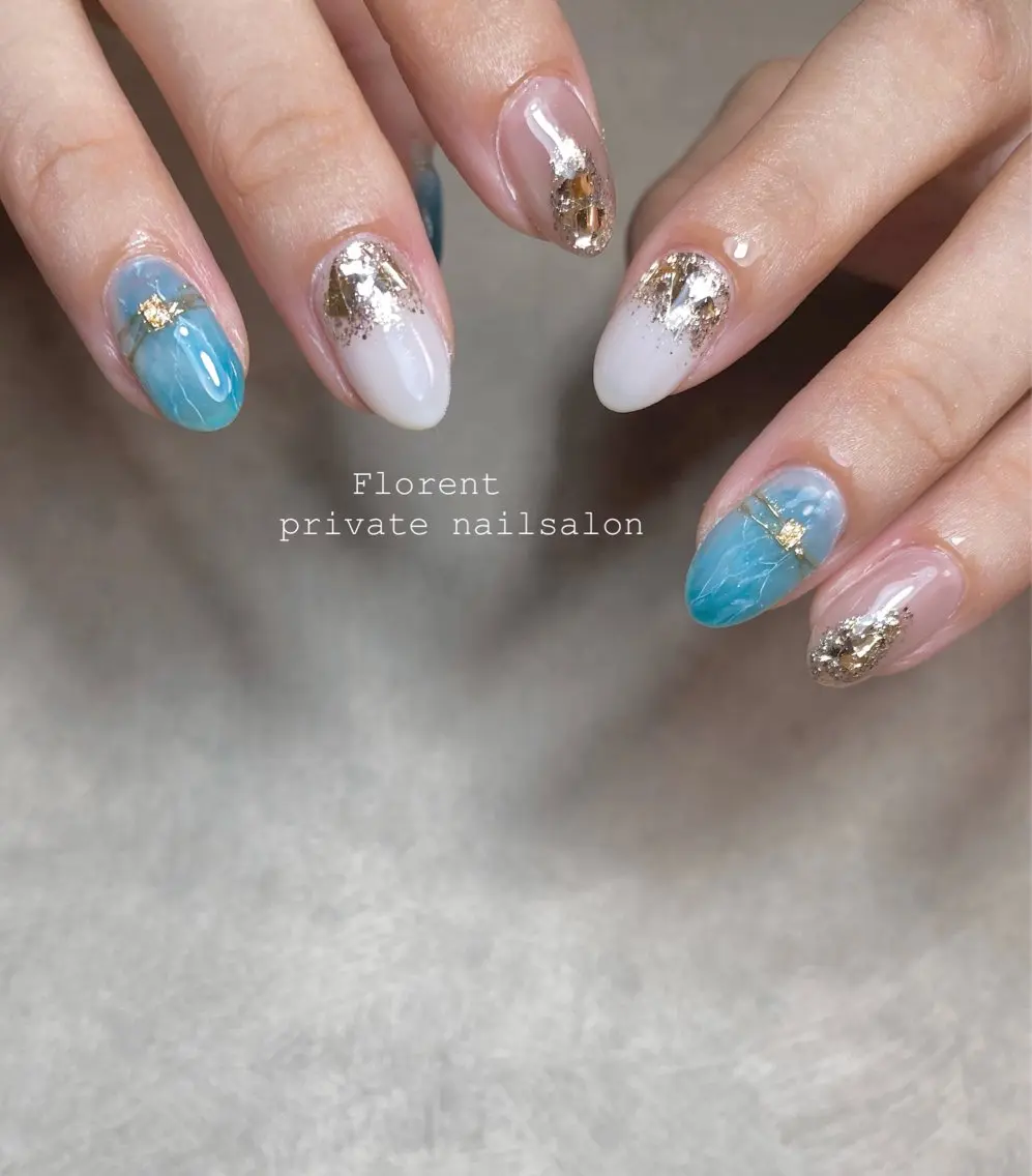 ネイル ハンドネイル florent nailのネイルデザイン