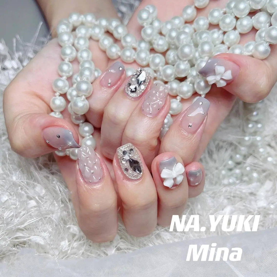 ネイル アートネイル ハンドネイル ハンドケア 🎀 moo~ 🎀のネイルデザイン