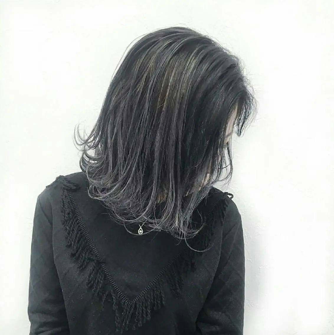 ミディアム 山下 翔のヘアスタイル