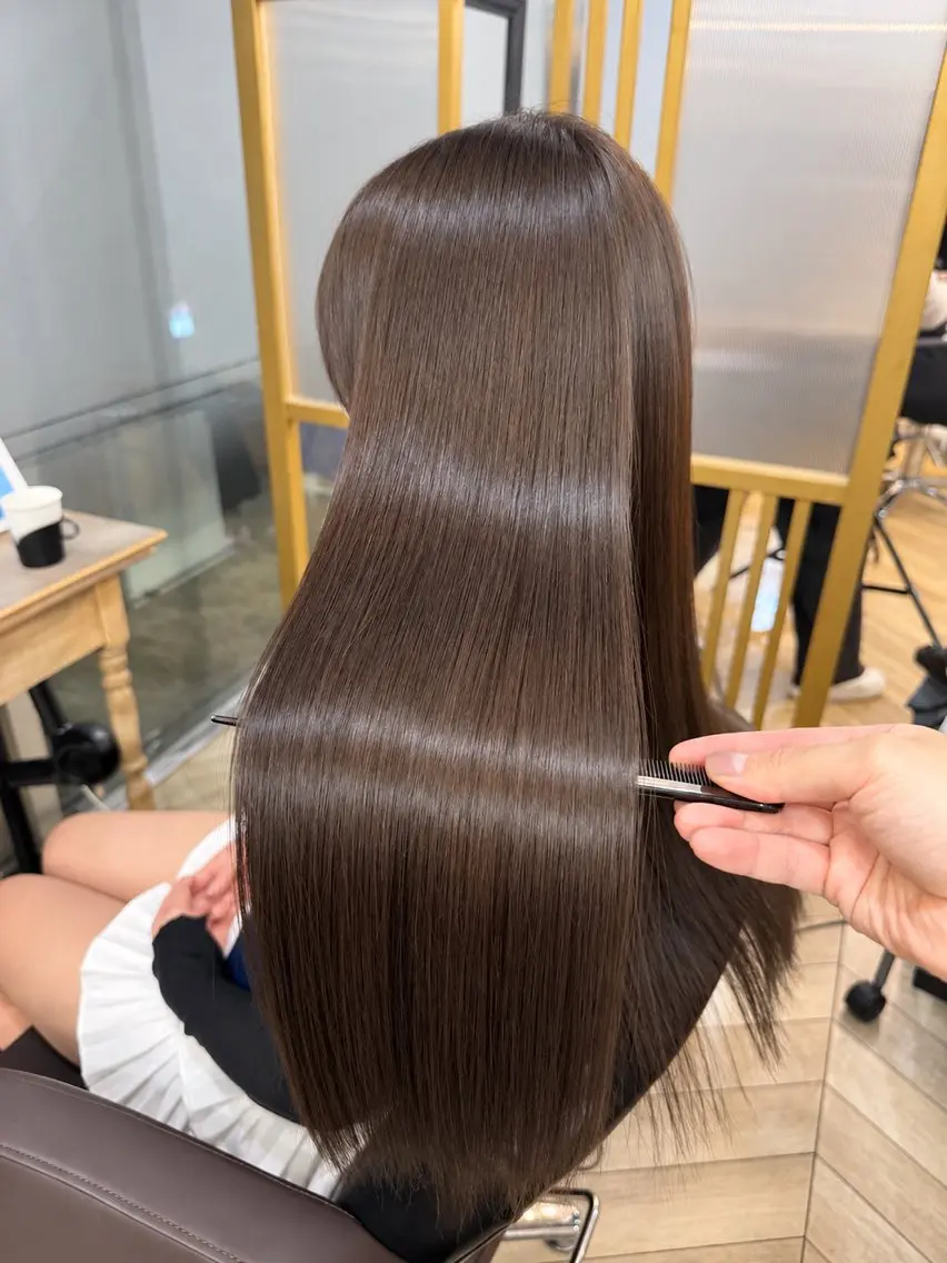 ロング トリートメント ヘッドスパ 佐藤景流/自由が丘で 叶う髪質改善/艶髪のヘアスタイル