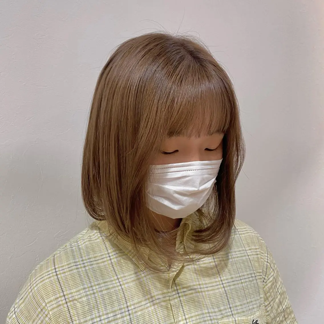 カラー ベージュカラー ブリーチ 【novem】 serenのヘアスタイル