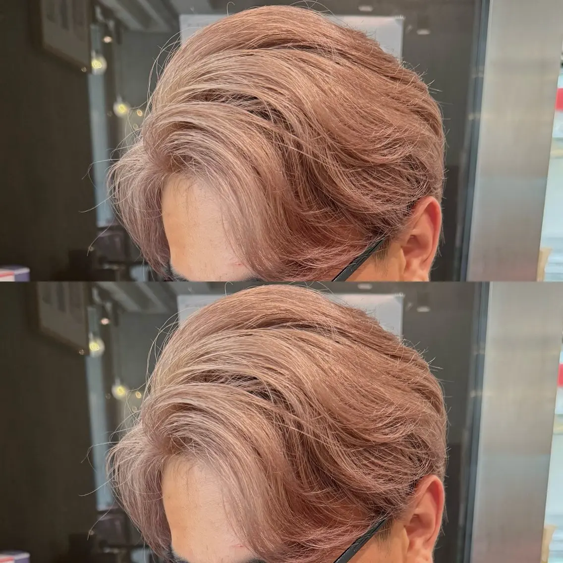 カラー メンズ 似合わせ 鈴木俊輔のヘアスタイル