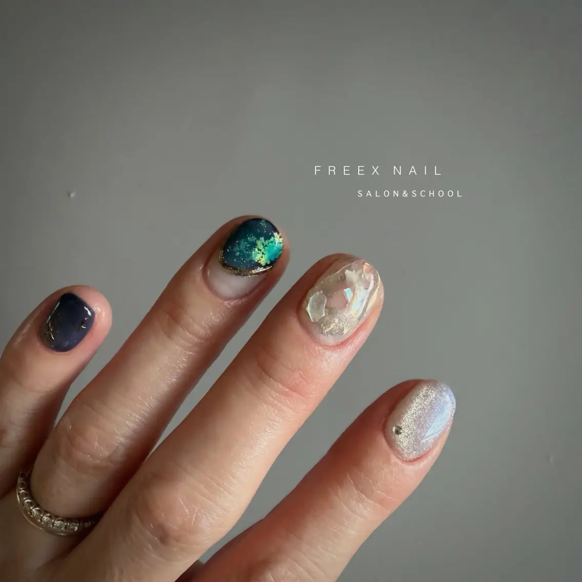 ネイル ニュアンスネイル ハンドネイル フットネイル freex nail /ニュアンス/個性派のネイルデザイン