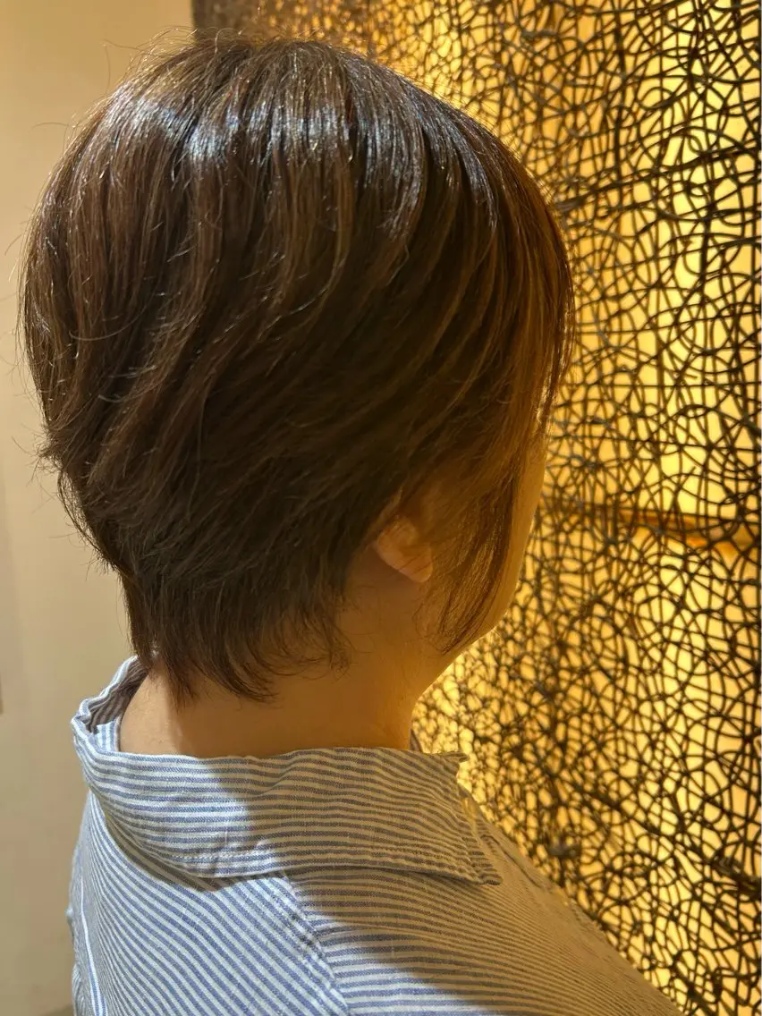 ショート 武藤 夕菜のヘアスタイル