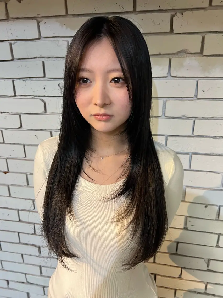 ロング カラー 💘札幌クロスパーマ 髪質改善💘rinaのヘアスタイル