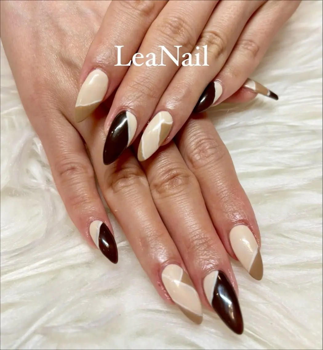ネイル 持ち込み Lea Nailのネイルデザイン