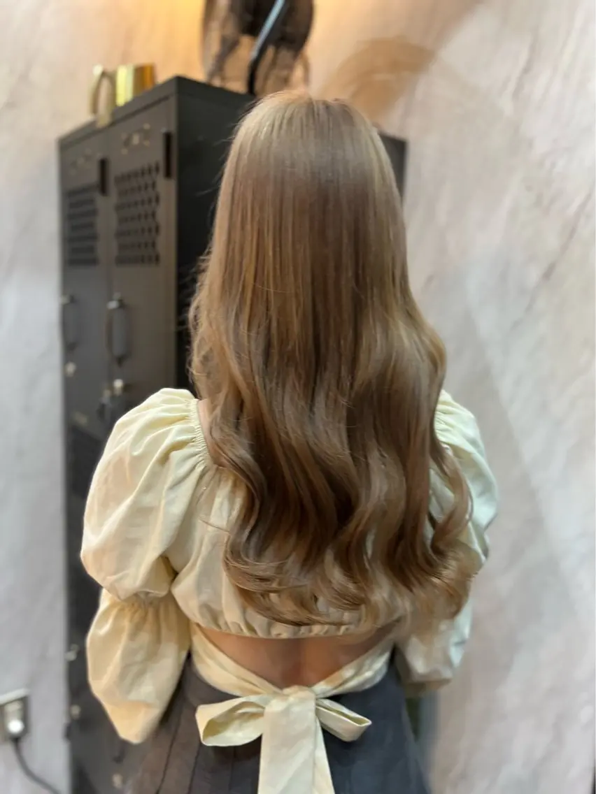 セミロング 似合わせカット🫧透 明感カラー🫧maiのヘアスタイル