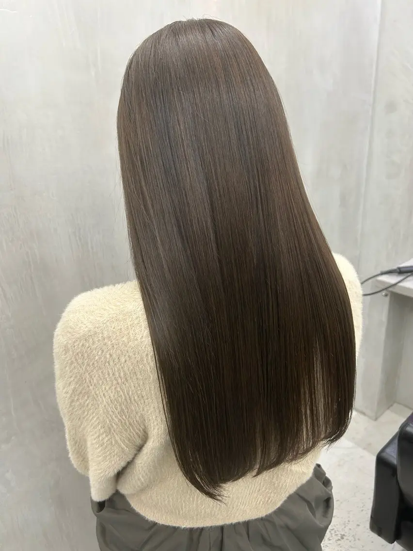 ミディアム カラー 似合わせカット✂︎ りょお🫧のヘアスタイル