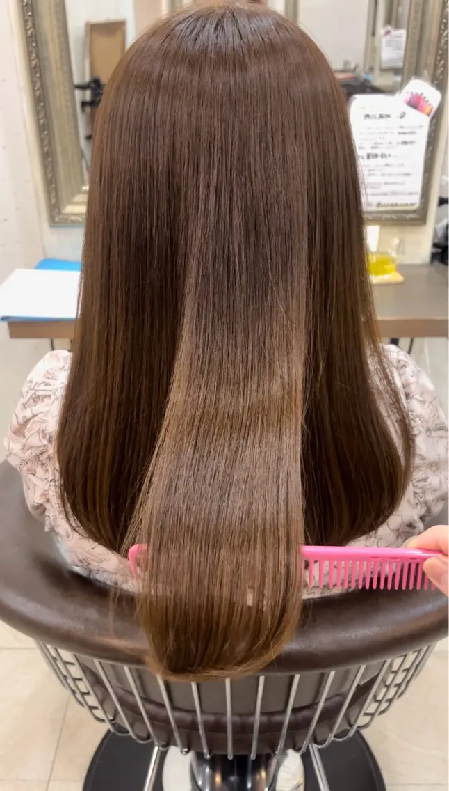 ロング トリートメント 兒玉/艶カラー/ 髪のお悩み相談😌のヘアスタイル