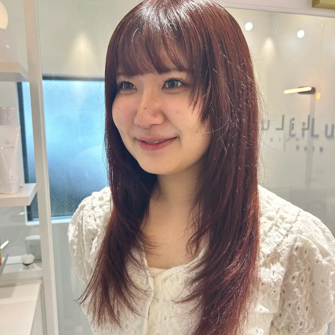 ロング カラー チアキ ジュリのヘアスタイル