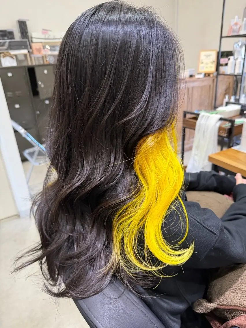 セミロング anb シュウのヘアスタイル
