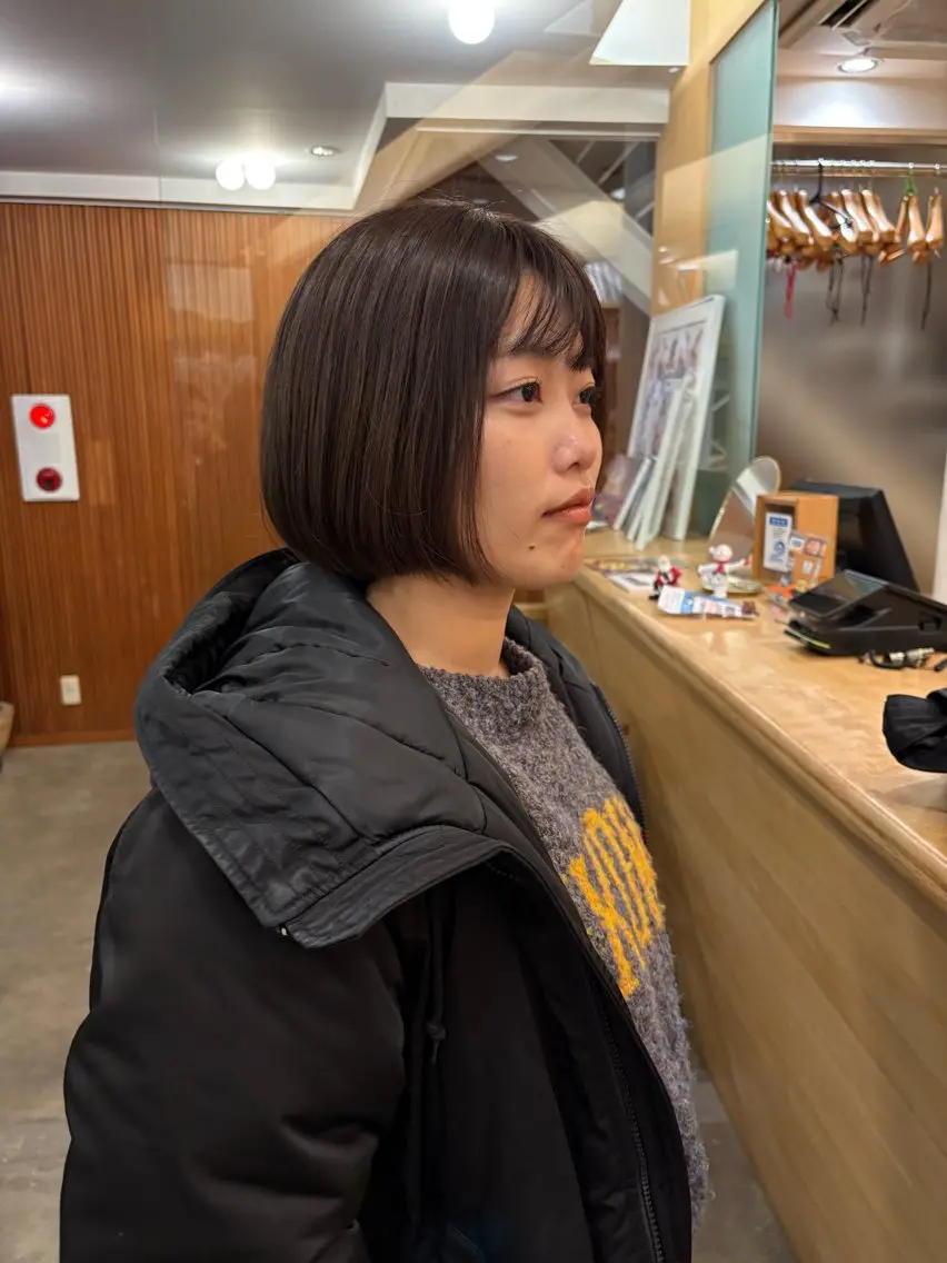 ショート アオキ サキ💫のヘアスタイル
