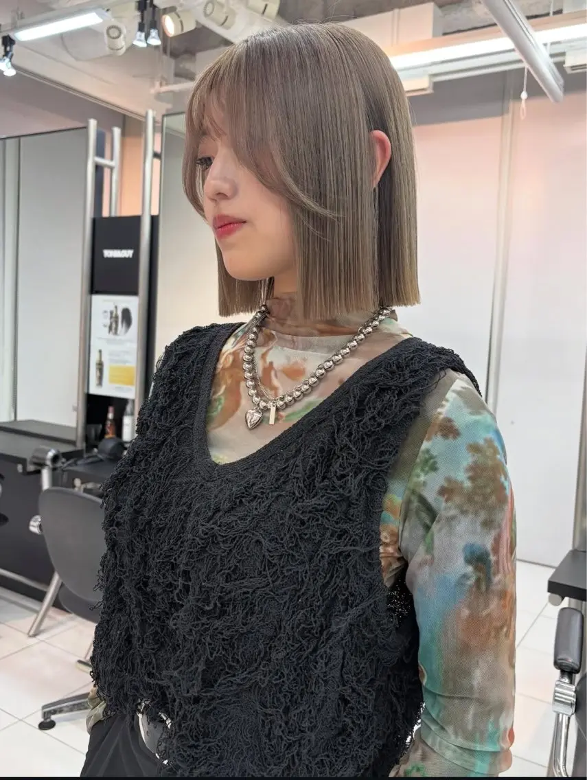 ショート はにいレイヤーカット モデル募集中のヘアスタイル