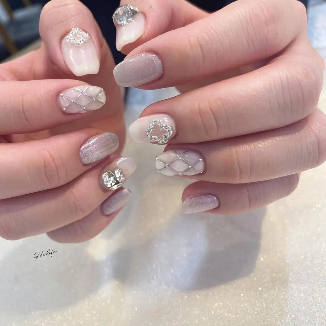 ネイル ネイルチップ ハンドネイル Nail Adore.のネイルデザイン