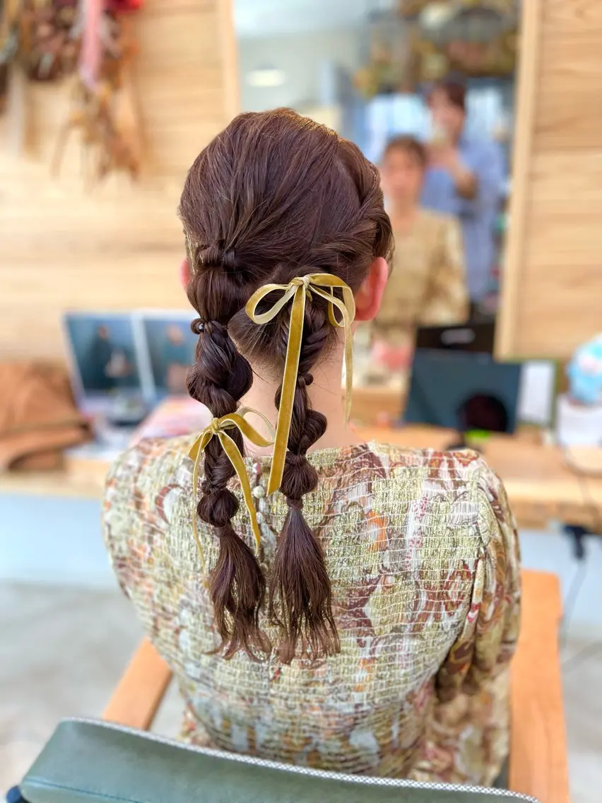 ヘアアレンジ ヘアセット 佐藤 美聡のヘアスタイル