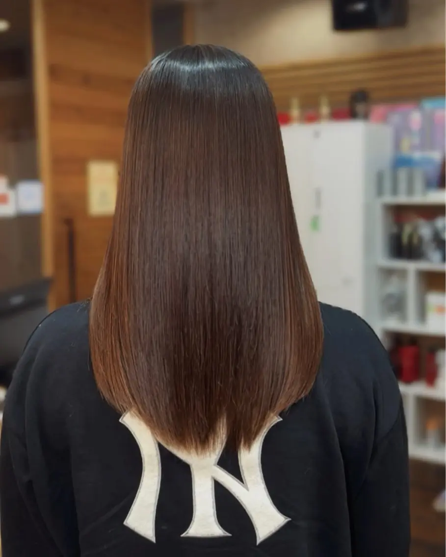 ロング m yuunaのヘアスタイル