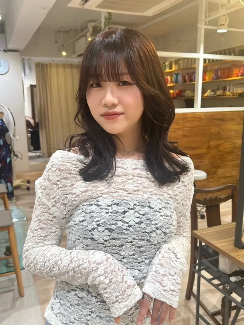 ミディアム カラー カット ヘアカラー ﾏﾂｴｸ/men's /ｶﾗｰ🎀ﾋｶﾙのマツエク・マツパデザイン