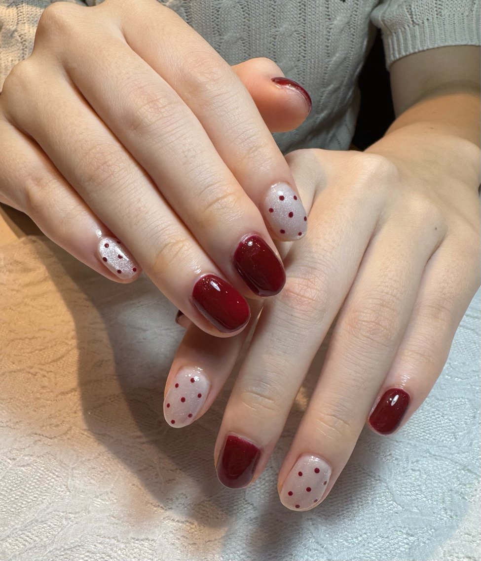 ネイル ジェルネイル 韓国ネイル マグネットネイル 持ち込み ワンホンネイル ハンドネイル JUNOA NAILS 渋谷のネイルデザイン