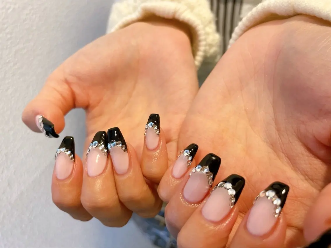 ネイル フレンチネイル kikinail 溝の口のネイルデザイン