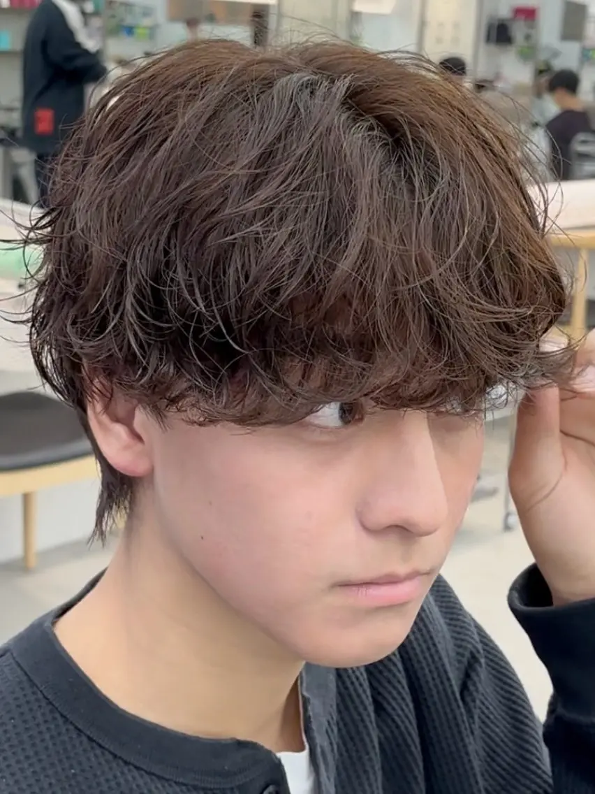 パーマ メンズ メンズパーマ パーマ メンズパーマ特化 sayoのヘアスタイル