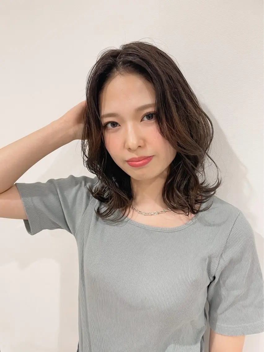 【エイジングケア】カット+透明感カラー+オージュア5ステップTRの写真