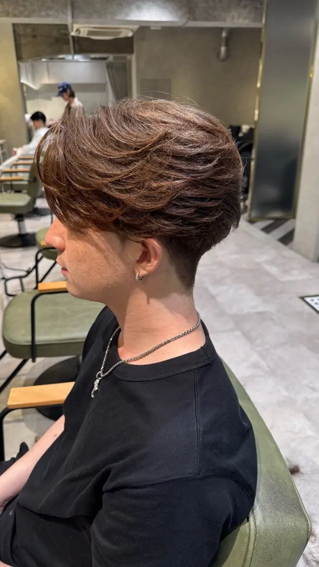 メンズ 新宿/ヘアカラー Fumaのヘアスタイル