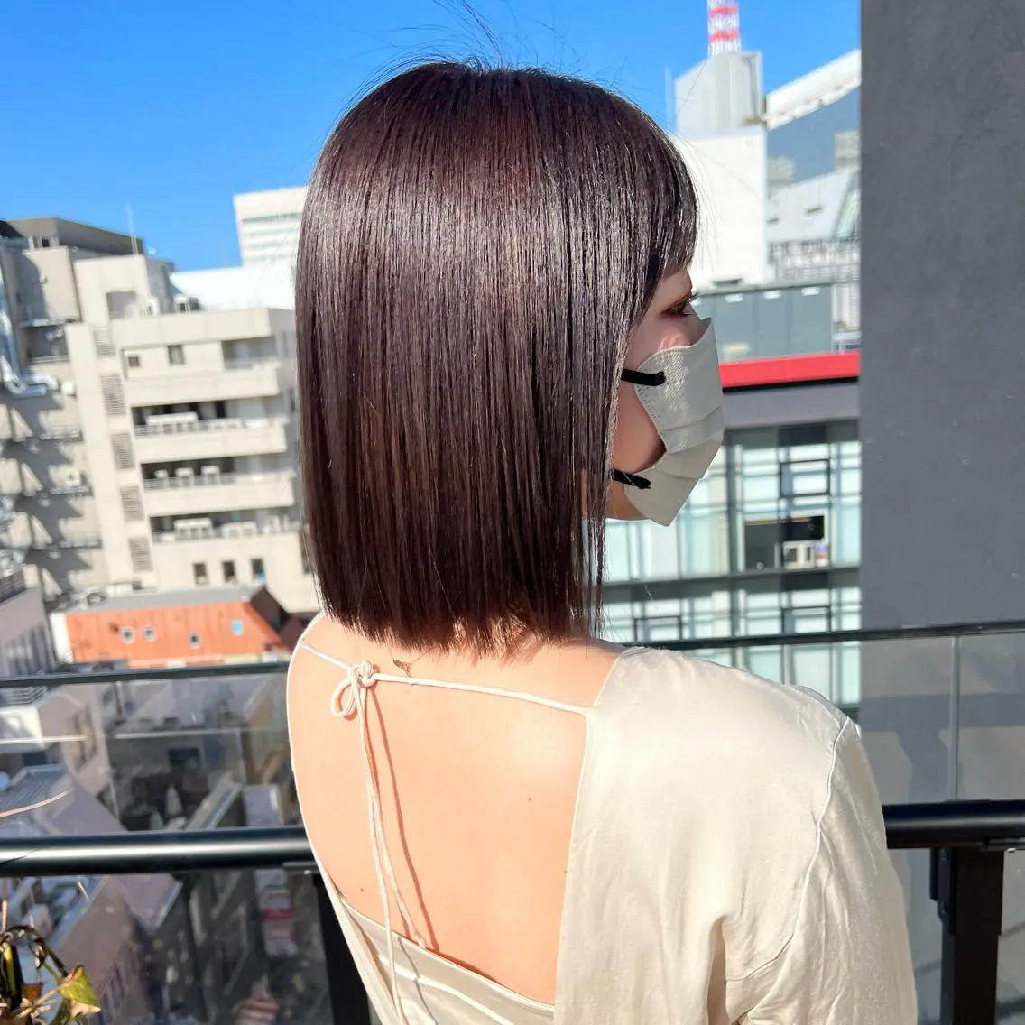 ショート カラー ヨシモトリョウ 髪質改善/美髪のヘアスタイル