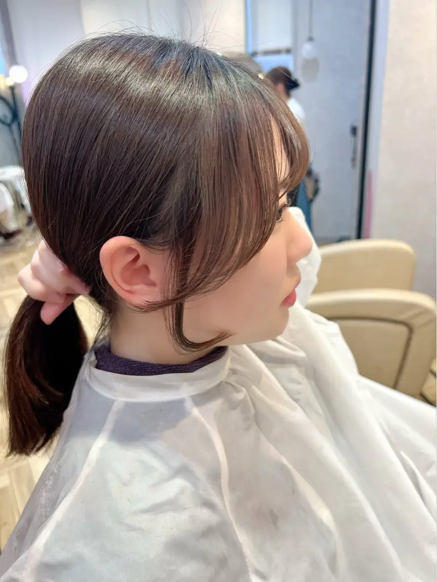 ミディアム ヘアアレンジ 平川 友理/韓国ヘア💘のヘアスタイル