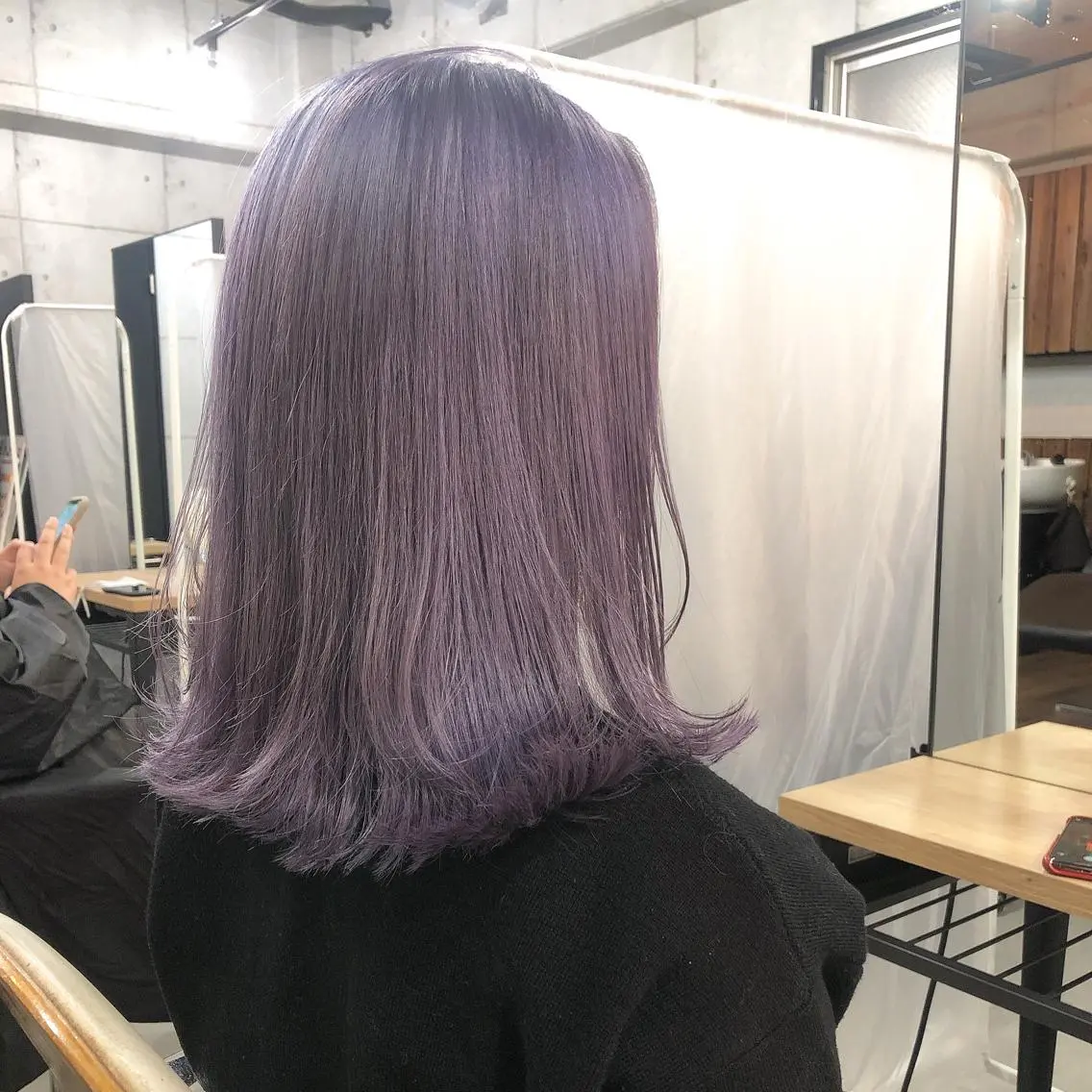 ミディアム カラー パーマ ヘアアレンジ メンズ キッズ ネイル メンズブリーチ ブリーチ ヘアカラー トリートメント ヘアセット 艶髪育成サロン 京橋　shinのヘアスタイル